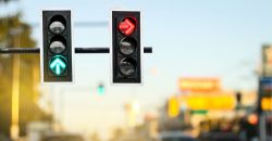 Red and green taffic lights